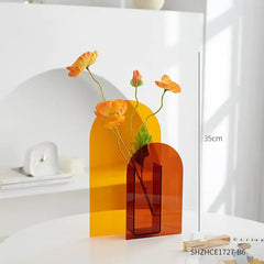 Sunset Acrylic Vase