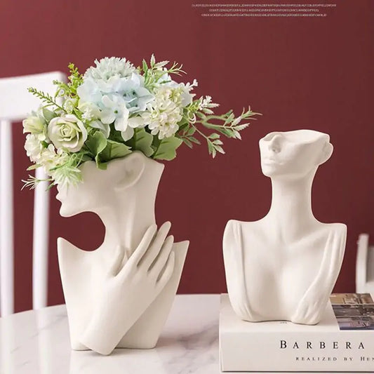 Ladies Ceramic Vase