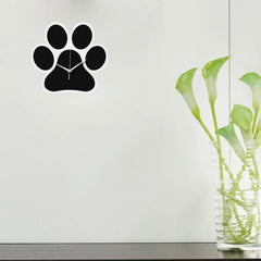 Pet Paw Wall Clock